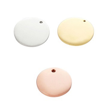 xTool Anhänger zum gravieren - Rund - Gold / Silber / Rose..